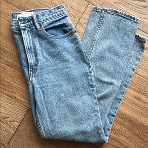 Abercrombie 90s straight jeans (curve love)
